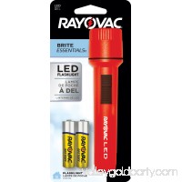 Rayovac Brite Essentials 2AA LED Flashlight (colors may vary) EVB2AALED-B 565843099